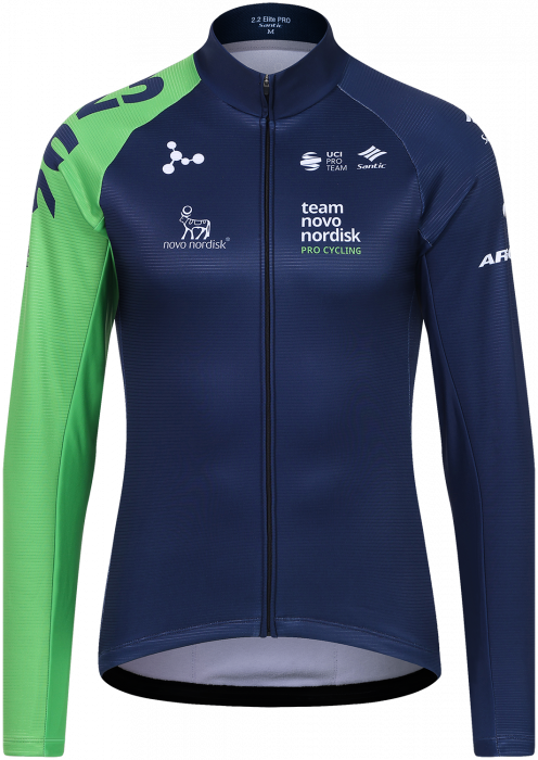 Santic - Tnn Winter Jacket 2023 - Marinho & tnn green